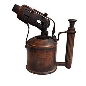 Vintage Antique Original Max Sievert Apparatus Stockholm Sweden Blow Torch Lamp